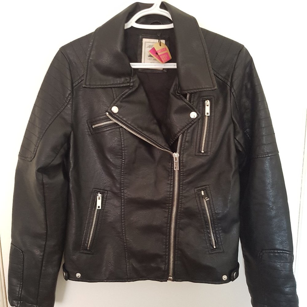women Leather Biker jacket